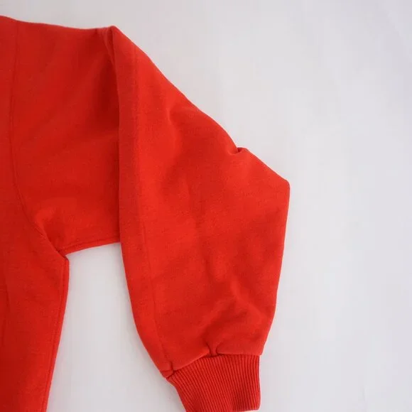 Vintage Non Fiction Red Car Graphic Crewneck Sweatshirt Top Soft Classic L - Picture 4 of 9